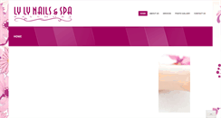Desktop Screenshot of lylynailsbayshore.com